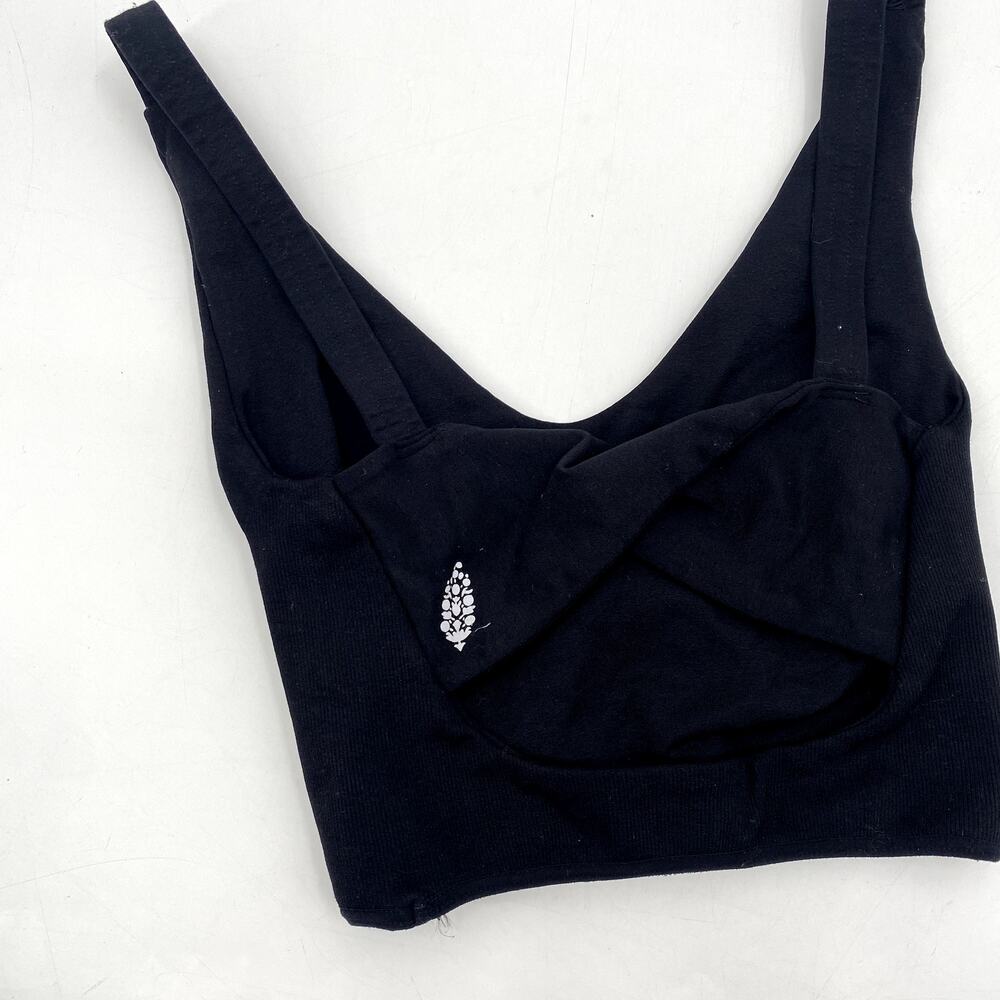 Free People Movement Black Sports Bra